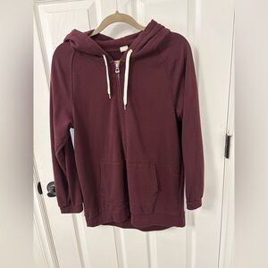 GAP Maroon Hoodie Sweatshirt
